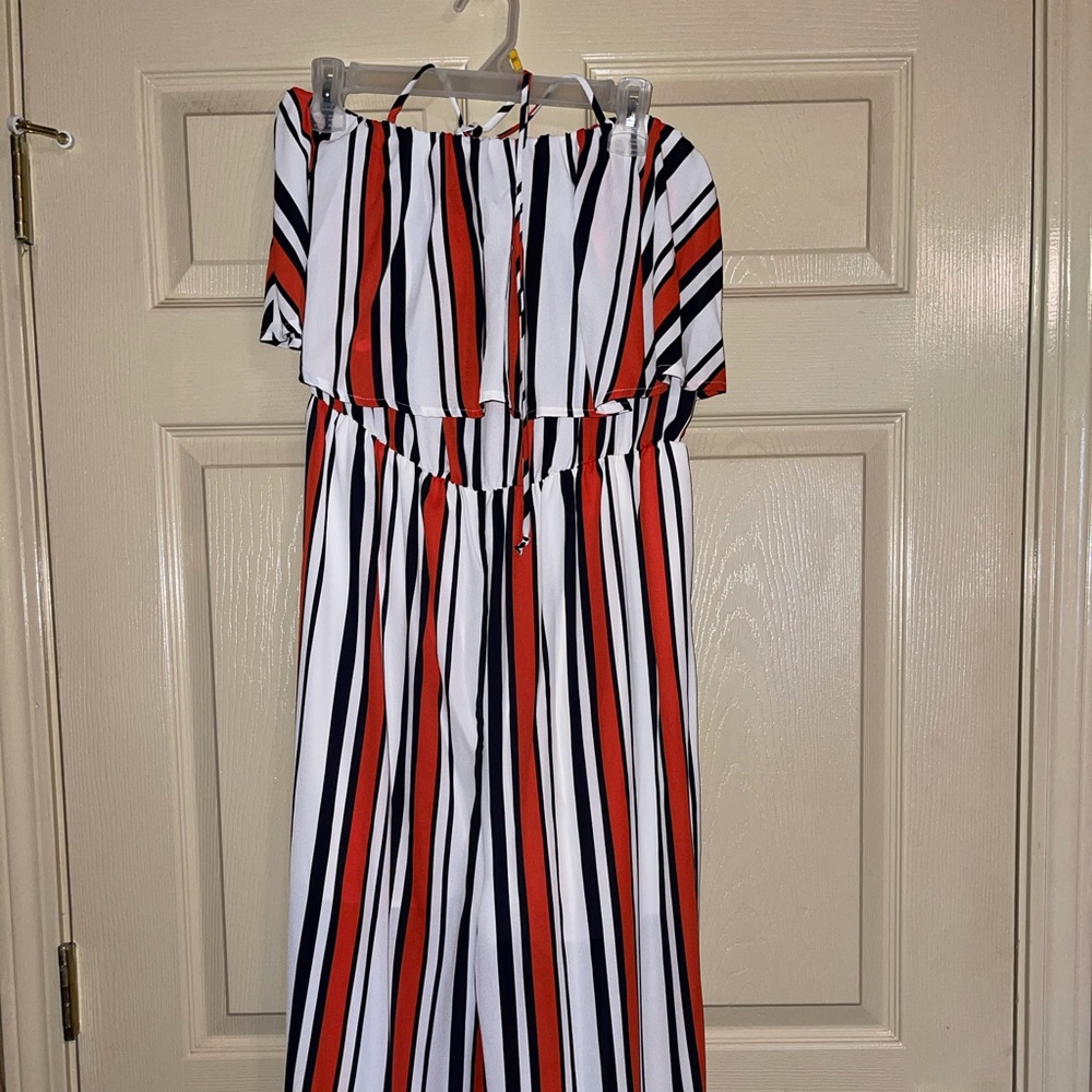 boutique cropped jumpsuit